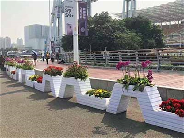 河北花箱护栏成为道路绿化标配了吗？